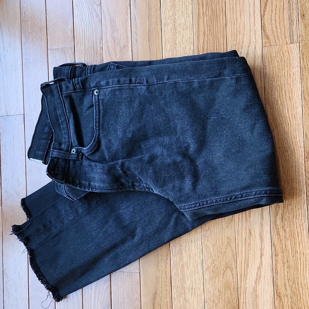 Everlane high rise straight ankle